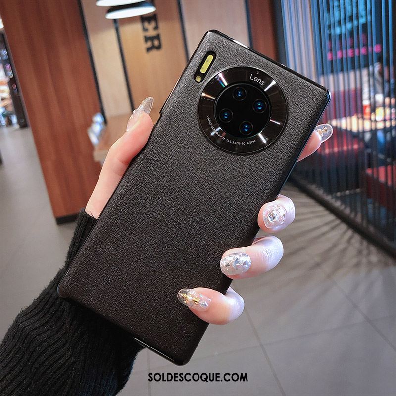 Coque Huawei Mate 30 Pro Protection Couleur Unie Téléphone Portable Créatif Vent Housse En Vente