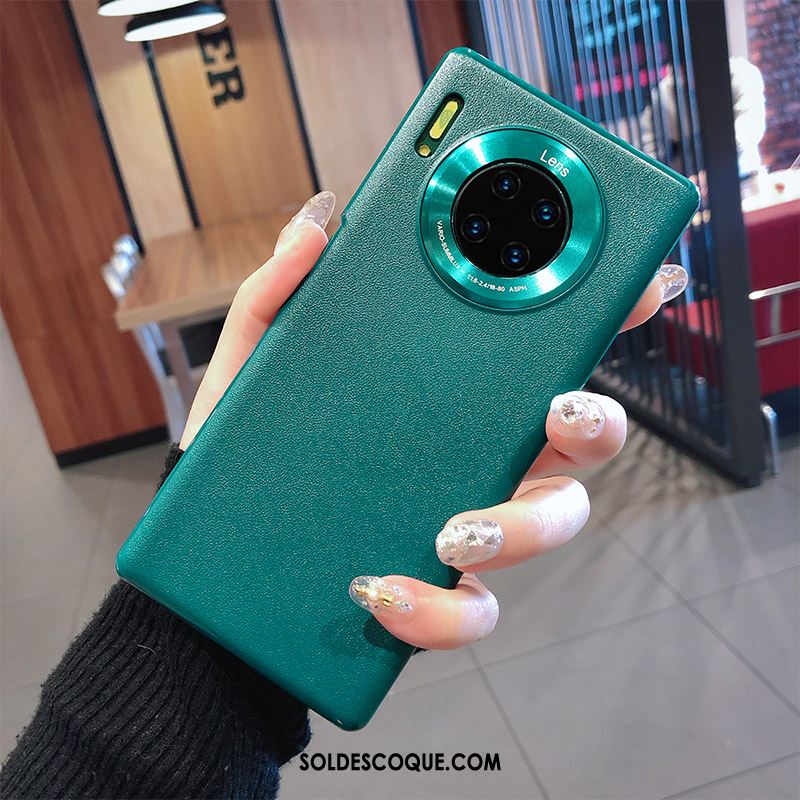 Coque Huawei Mate 30 Pro Protection Couleur Unie Téléphone Portable Créatif Vent Housse En Vente