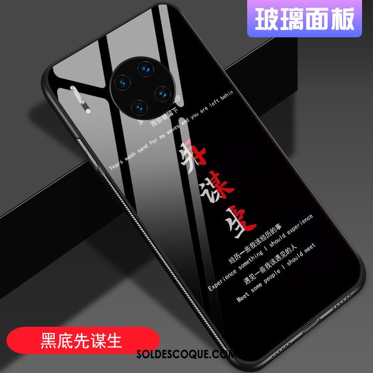 Coque Huawei Mate 30 Pro Simple Personnalité Incassable Créatif Téléphone Portable Pas Cher