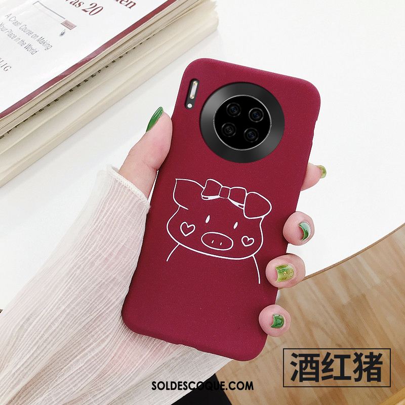Coque Huawei Mate 30 Pro Tout Compris Incassable Rouge Protection Étui Housse Soldes