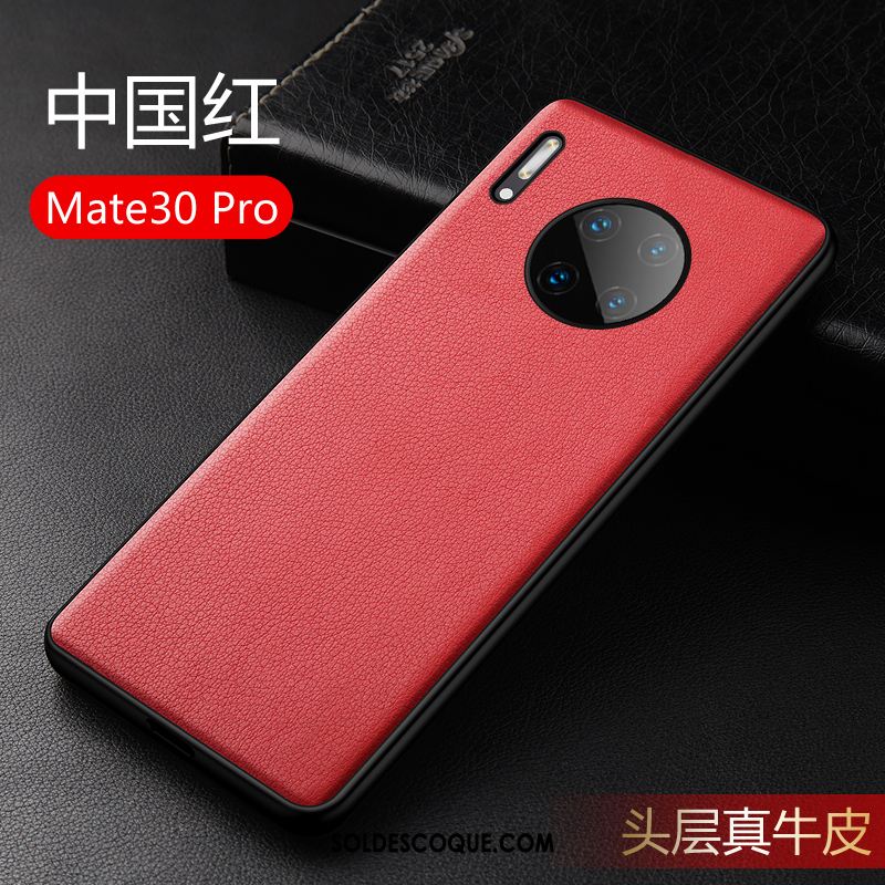 Coque Huawei Mate 30 Pro Très Mince Incassable Téléphone Portable Fluide Doux Étui Soldes