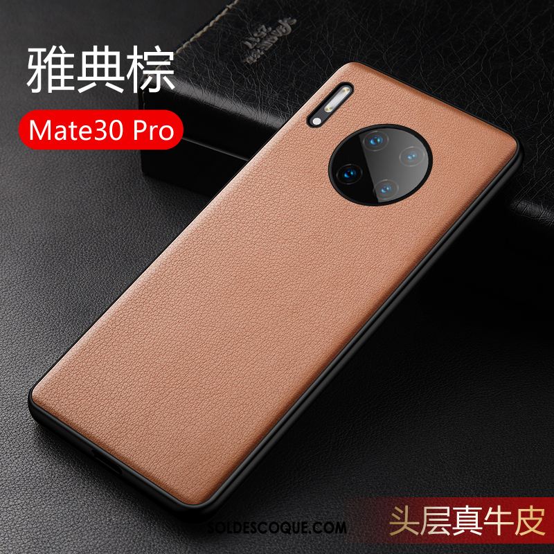 Coque Huawei Mate 30 Pro Très Mince Incassable Téléphone Portable Fluide Doux Étui Soldes