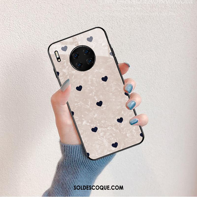 Coque Huawei Mate 30 Pro Très Mince Silicone Grand Personnalité Simple Pas Cher