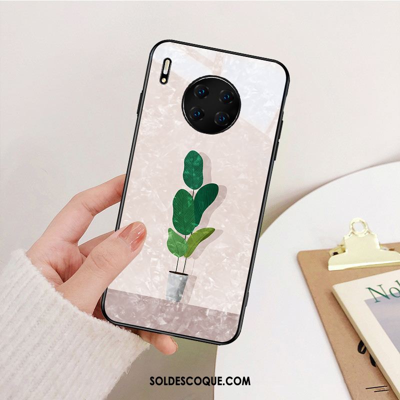 Coque Huawei Mate 30 Pro Très Mince Silicone Grand Personnalité Simple Pas Cher