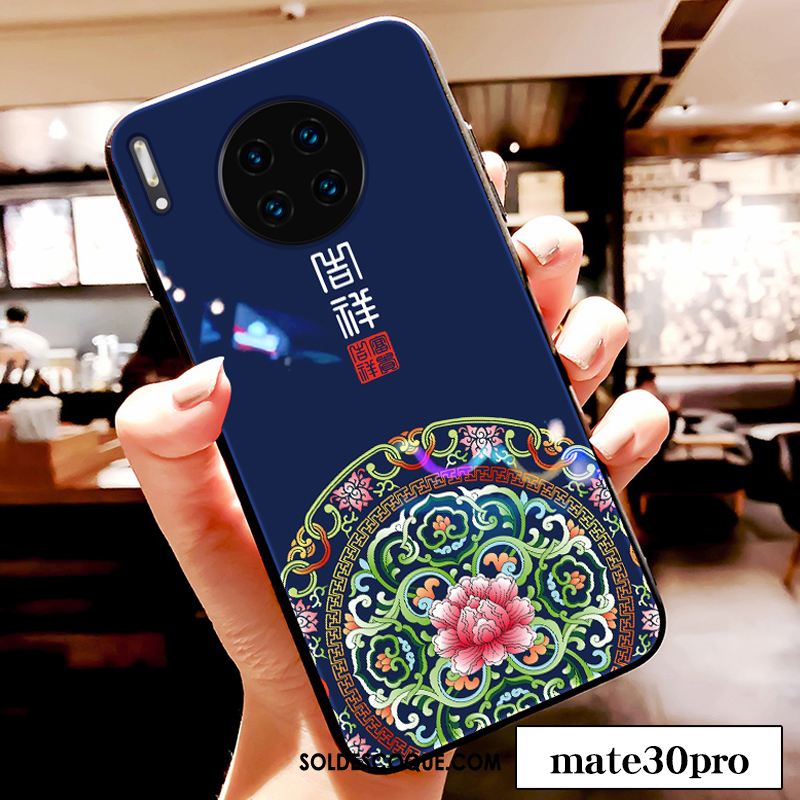 Coque Huawei Mate 30 Pro Téléphone Portable Personnalité Style Chinois Marque De Tendance De Fête En Vente