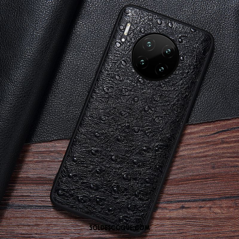 Coque Huawei Mate 30 Pro Téléphone Portable Tout Compris Étui En Cuir Cuir Véritable Incassable En Ligne