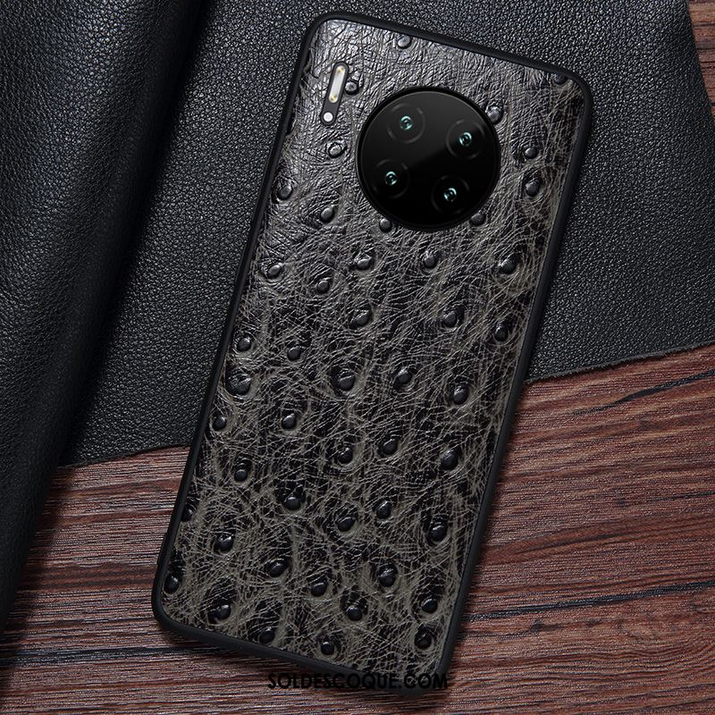 Coque Huawei Mate 30 Pro Téléphone Portable Tout Compris Étui En Cuir Cuir Véritable Incassable En Ligne