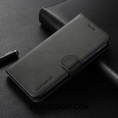 Coque Huawei Mate 30 Pro Étui En Cuir Carte Téléphone Portable Protection Rouge France