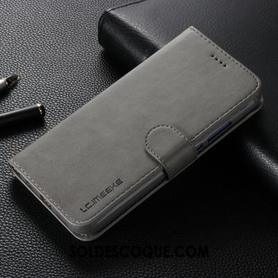 Coque Huawei Mate 30 Pro Étui En Cuir Carte Téléphone Portable Protection Rouge France