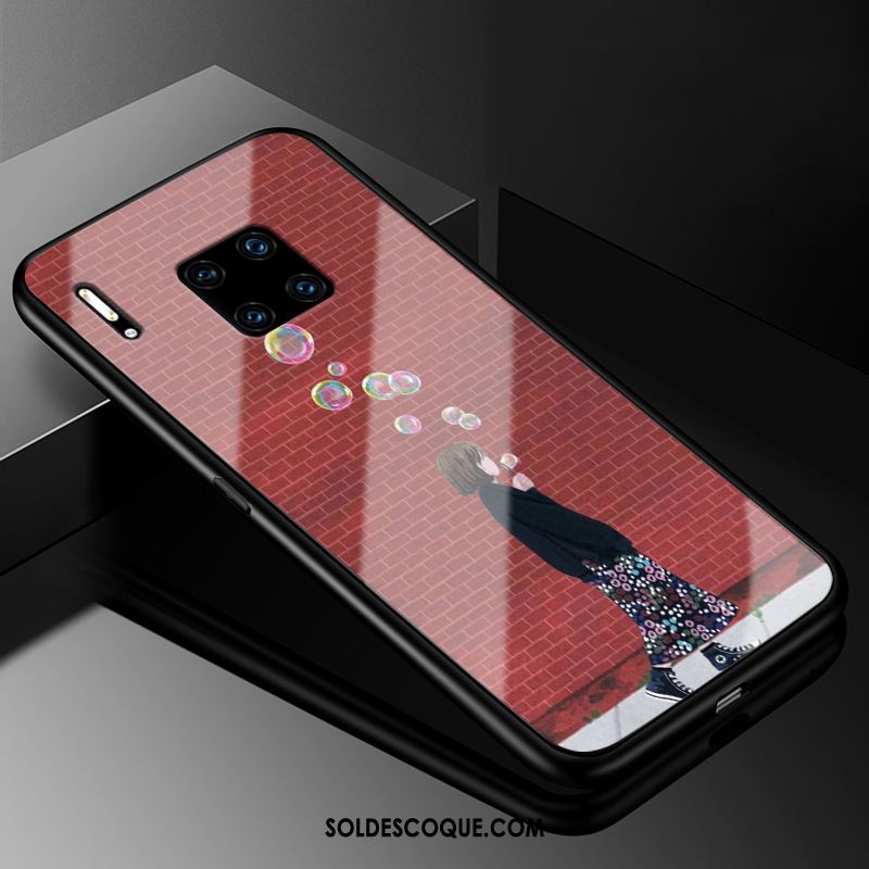 Coque Huawei Mate 30 Rs Téléphone Portable Étui Rouge Protection Verre En Ligne