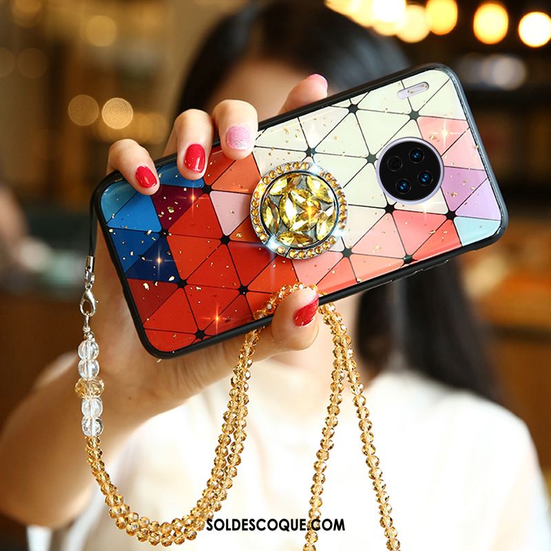 Coque Huawei Mate 30 Strass Tempérer Tout Compris Protection Amour En Ligne