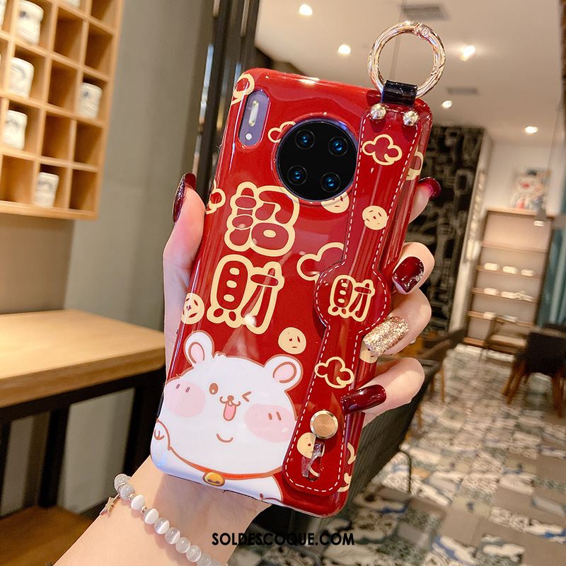 Coque Huawei Mate 30 Tout Compris Rouge Rat Fluide Doux Protection En Vente