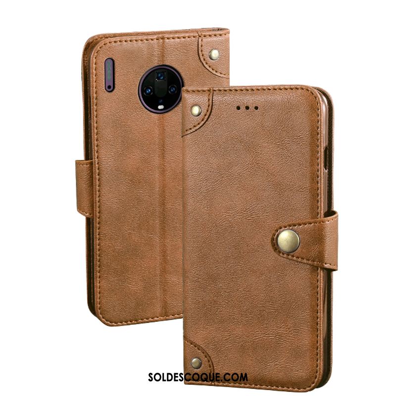 Coque Huawei Mate 30 Tout Compris Étui En Cuir Clamshell Téléphone Portable Protection En Vente