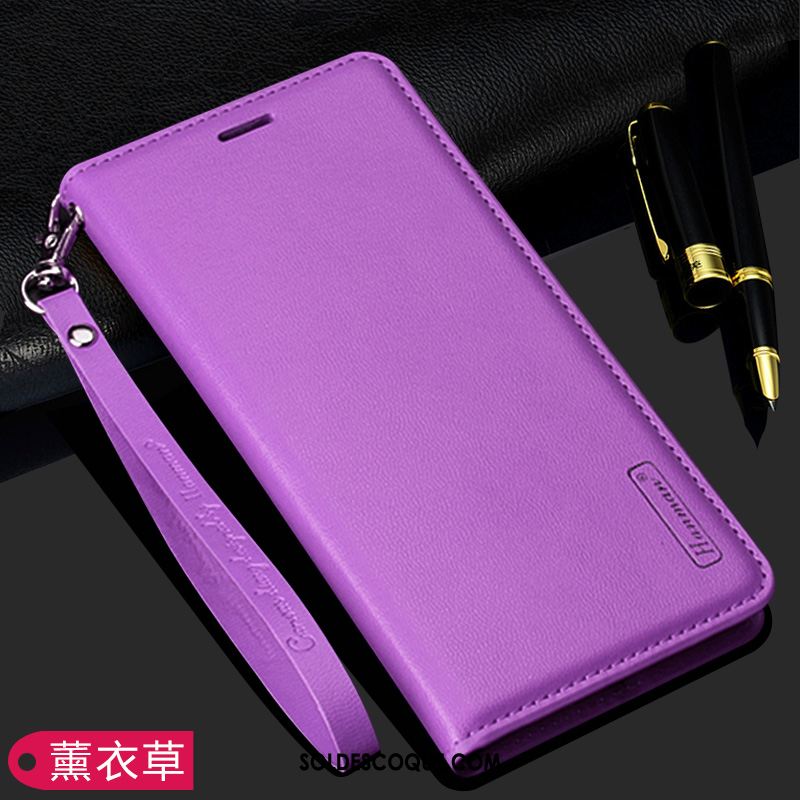 Coque Huawei Mate 30 Téléphone Portable Clamshell Étui En Cuir Incassable Rose Soldes