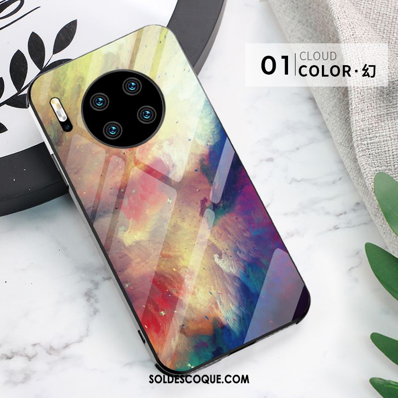 Coque Huawei Mate 30 Téléphone Portable Silicone Tout Compris Marque De Tendance Nouveau Housse Soldes