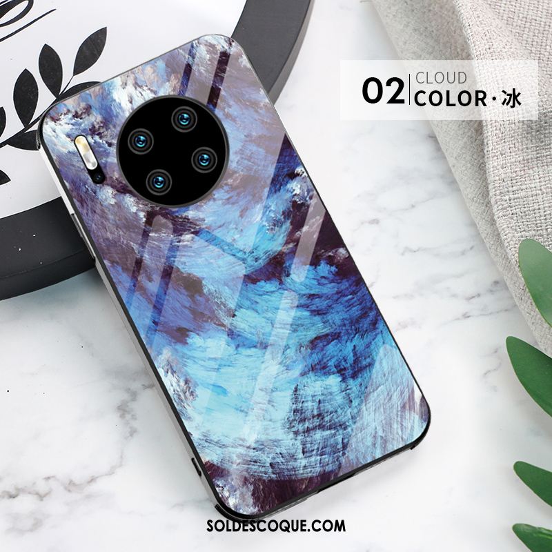 Coque Huawei Mate 30 Téléphone Portable Silicone Tout Compris Marque De Tendance Nouveau Housse Soldes