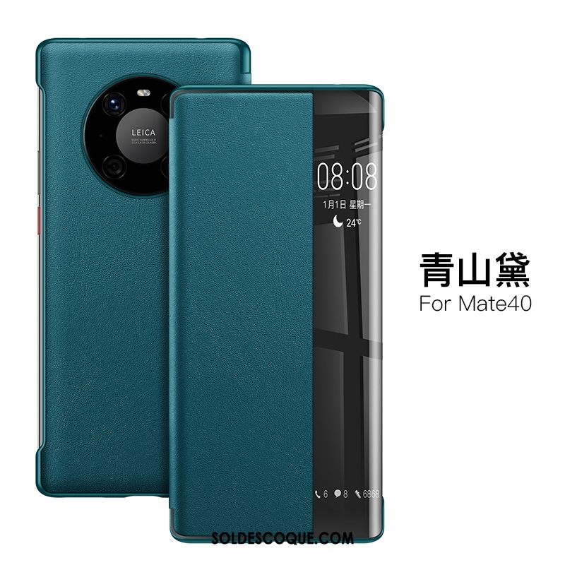 Coque Huawei Mate 40 Créatif Étui En Cuir Personnalité Très Mince Protection En Ligne