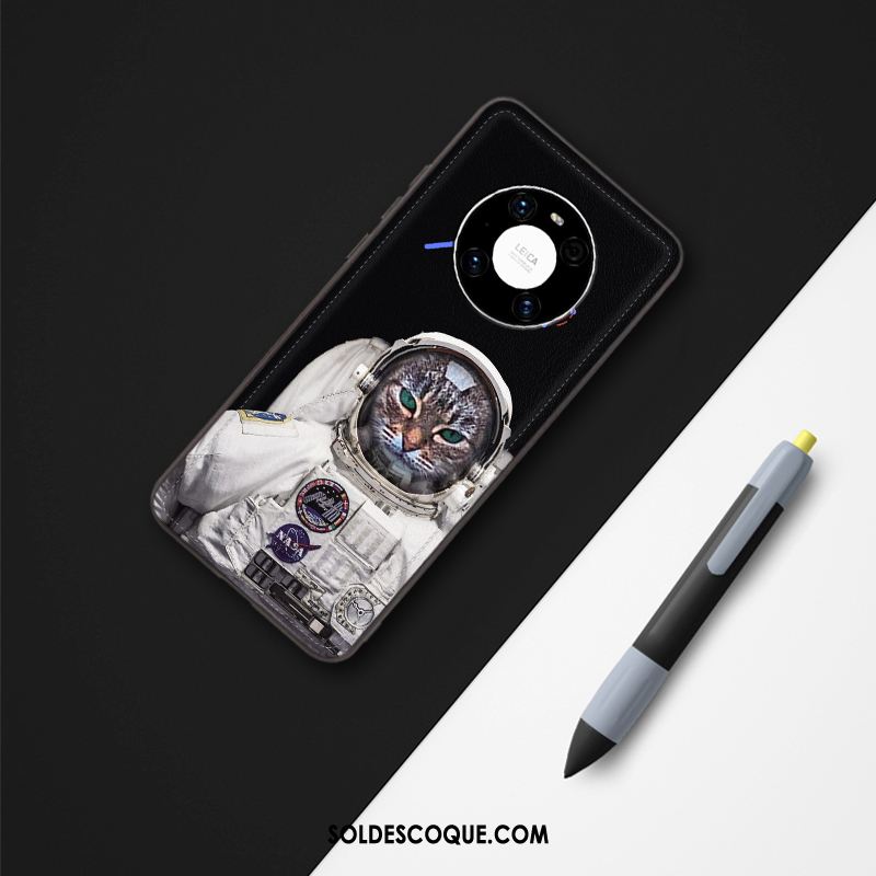 Coque Huawei Mate 40 Personnalité Dessin Animé Incassable Tout Compris Modèle Fleurie Soldes