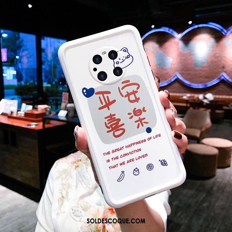 Coque Huawei Mate 40 Pro Créatif Amoureux Blanc Protection Téléphone Portable En Vente