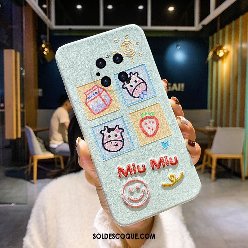 Coque Huawei Mate 40 Pro Incassable Charmant Tout Compris Blanc Dessin Animé En Ligne