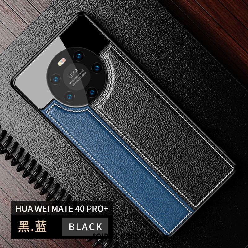 Coque Huawei Mate 40 Pro+ Luxe Cuir Miroir Téléphone Portable Incassable Housse Soldes