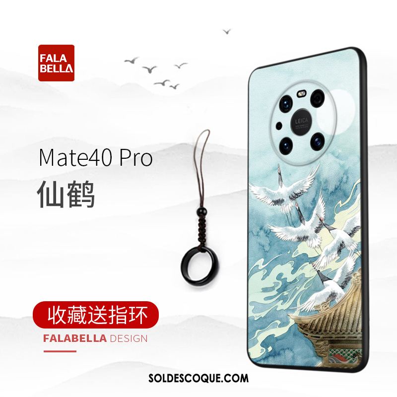 Coque Huawei Mate 40 Pro Luxe Protection Étui Style Chinois Tout Compris Housse Soldes