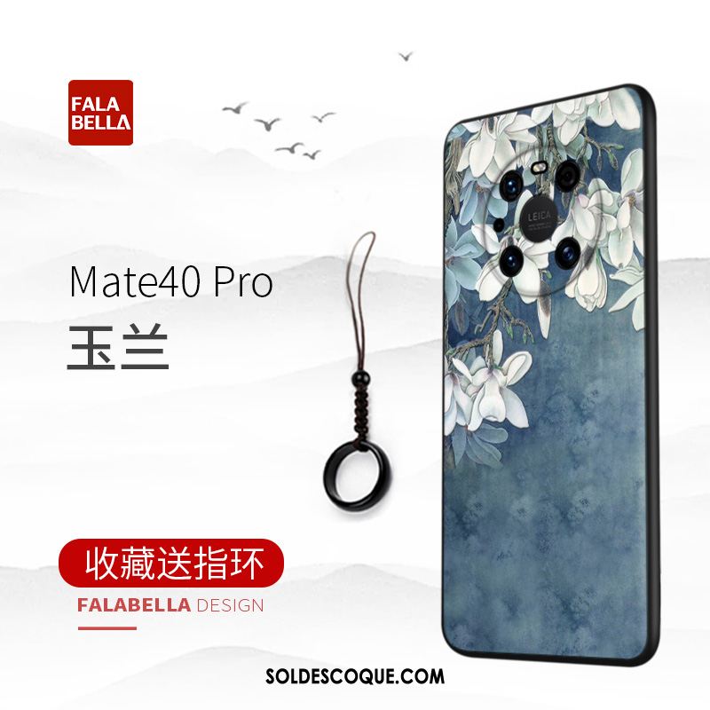 Coque Huawei Mate 40 Pro Luxe Protection Étui Style Chinois Tout Compris Housse Soldes