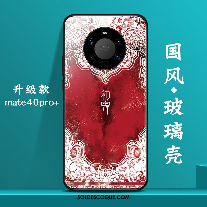 Coque Huawei Mate 40 Pro+ Marque De Tendance Personnalité Créatif Style Chinois Nouveau En Ligne