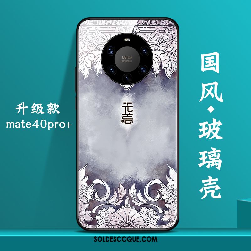 Coque Huawei Mate 40 Pro+ Marque De Tendance Personnalité Créatif Style Chinois Nouveau En Ligne