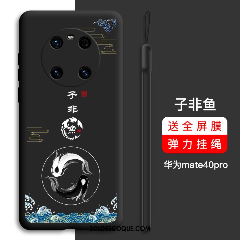 Coque Huawei Mate 40 Pro Net Rouge Protection Téléphone Portable Étui Silicone En Ligne