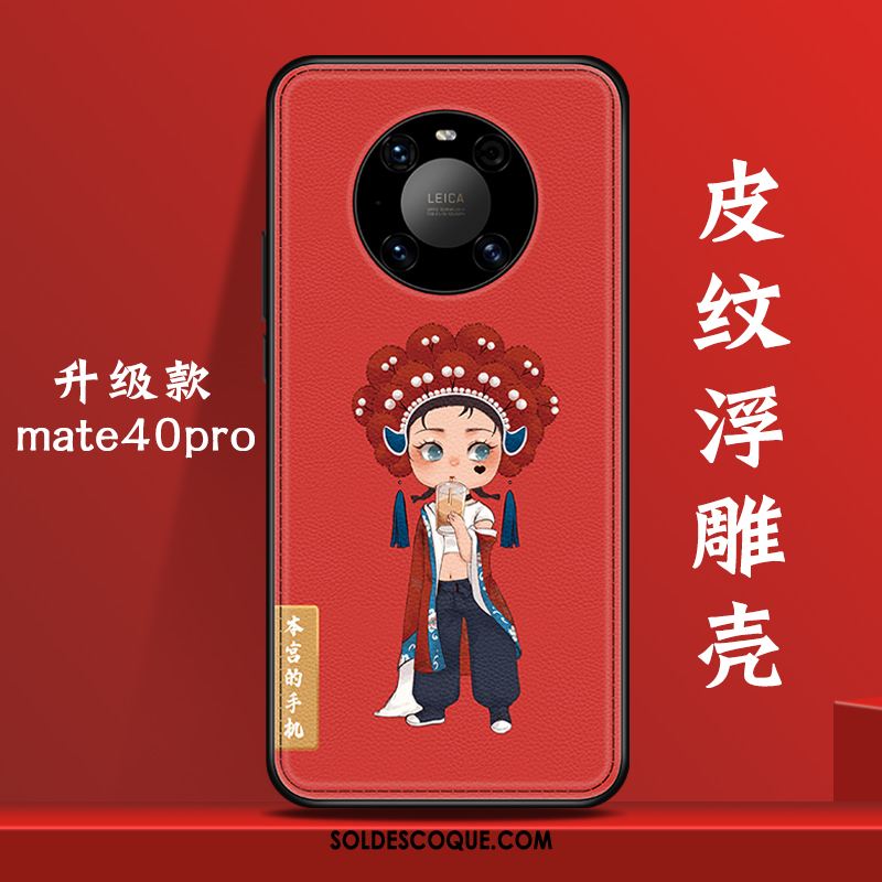 Coque Huawei Mate 40 Pro Tendance Style Chinois Créatif Téléphone Portable Incassable Housse En Vente