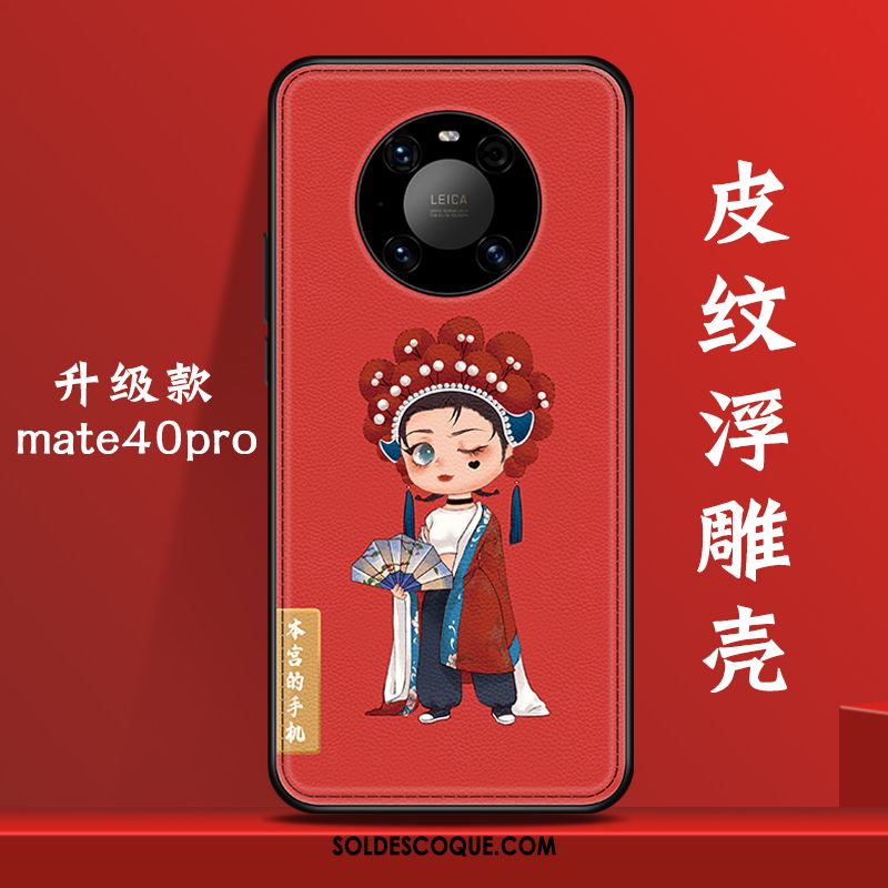 Coque Huawei Mate 40 Pro Tendance Style Chinois Créatif Téléphone Portable Incassable Housse En Vente