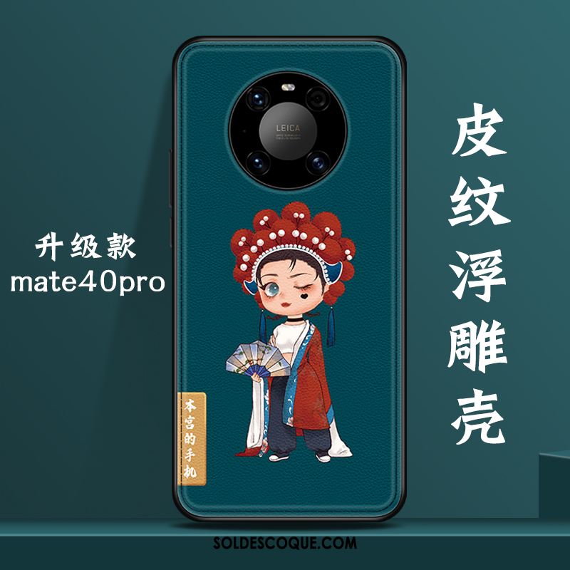 Coque Huawei Mate 40 Pro Tendance Style Chinois Créatif Téléphone Portable Incassable Housse En Vente