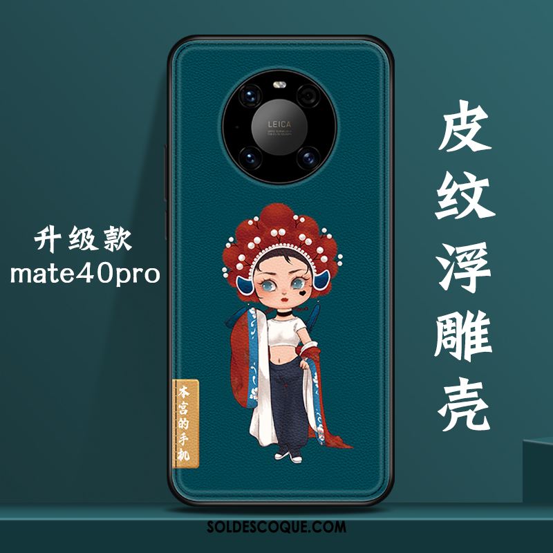 Coque Huawei Mate 40 Pro Tendance Style Chinois Créatif Téléphone Portable Incassable Housse En Vente