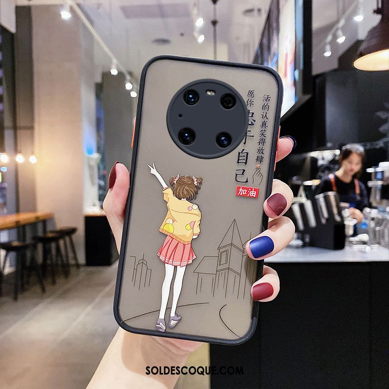 Coque Huawei Mate 40 Pro Tout Compris Incassable Marque De Tendance Fluide Doux Silicone Pas Cher