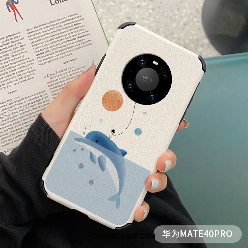 Coque Huawei Mate 40 Pro Très Mince Fluide Doux Nouveau Étui Modèle Fleurie France