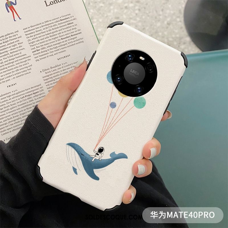 Coque Huawei Mate 40 Pro Très Mince Fluide Doux Nouveau Étui Modèle Fleurie France