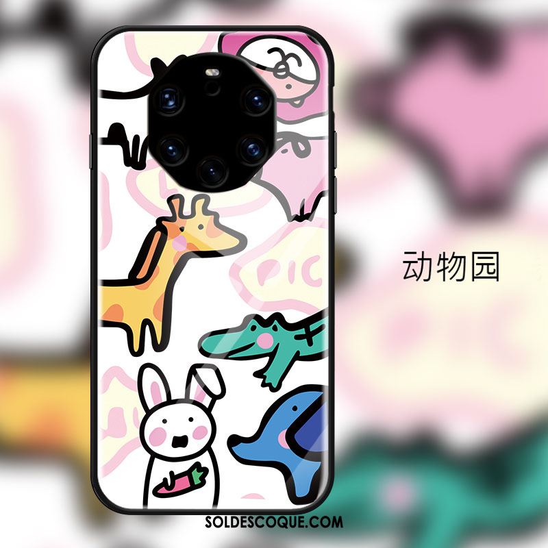 Coque Huawei Mate 40 Rs Animal Dessin Animé Charmant Frais Vert En Ligne