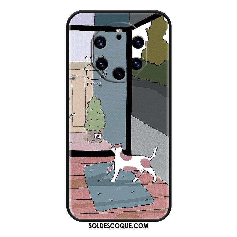 Coque Huawei Mate 40 Rs Ornements Suspendus Vent Charmant Dessin Animé Gaufrage Housse Pas Cher