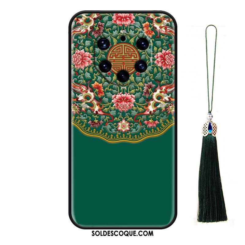 Coque Huawei Mate 40 Rs Protection Style Chinois Étui Palais Dragon Soldes