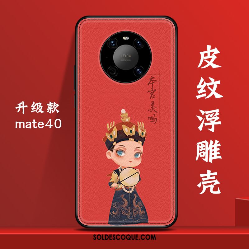 Coque Huawei Mate 40 Tout Compris Nouveau Personnalité Téléphone Portable Style Chinois Housse Soldes