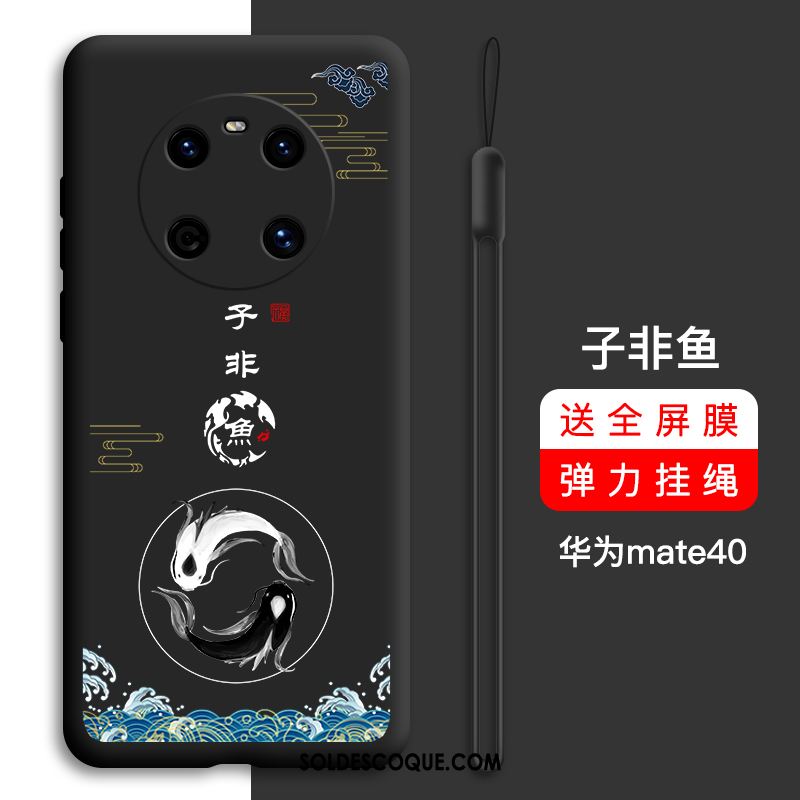Coque Huawei Mate 40 Tout Compris Protection Rouge Téléphone Portable Incassable Pas Cher