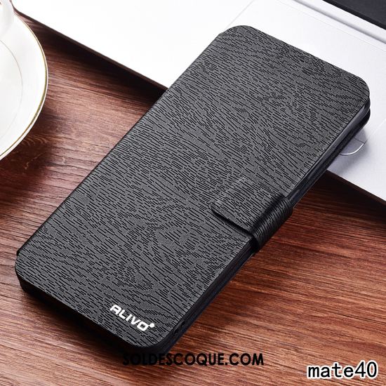 Coque Huawei Mate 40 Tout Compris Protection Étui En Cuir Silicone Téléphone Portable Pas Cher