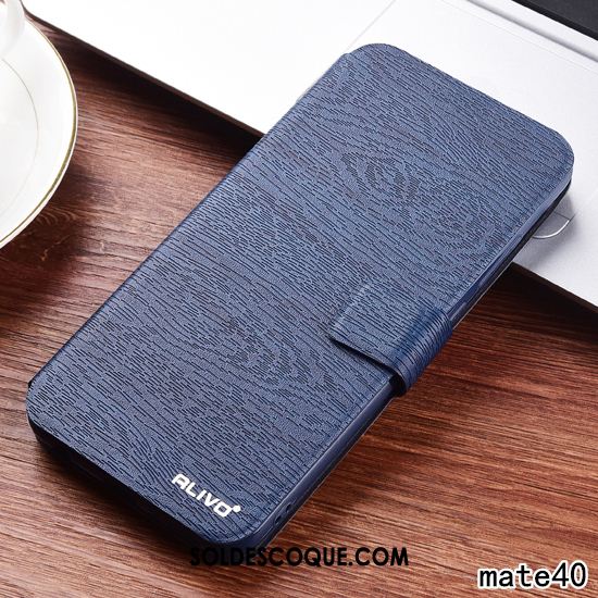 Coque Huawei Mate 40 Tout Compris Protection Étui En Cuir Silicone Téléphone Portable Pas Cher