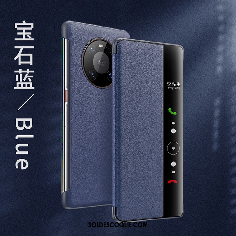 Coque Huawei Mate 40 Étui En Cuir Luxe Tout Compris Téléphone Portable Nouveau En Ligne