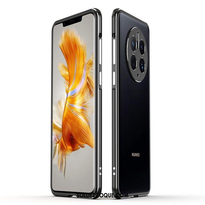 Coque Huawei Mate 50 Pro Cadre Bumper et Protection Module Photo Arrière