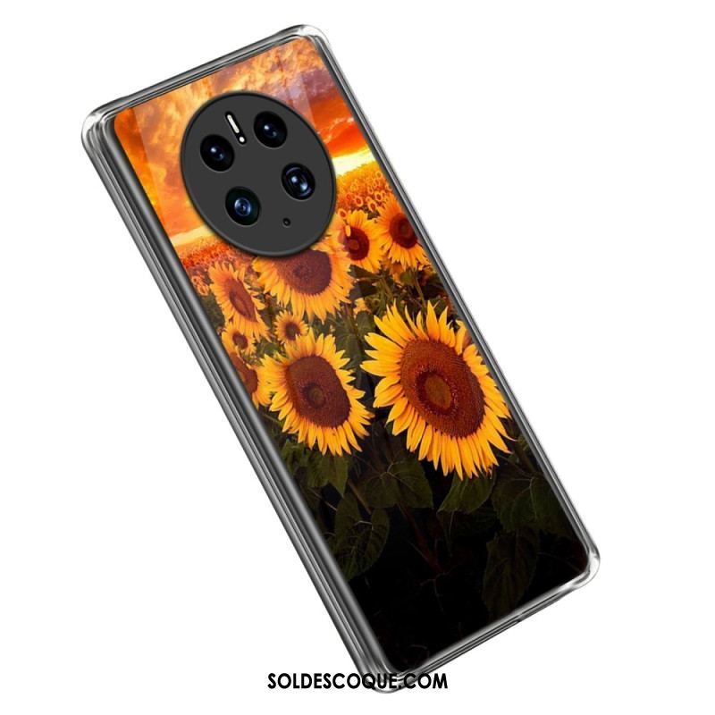 Coque Huawei Mate 50 Pro Sublimes Tournesols