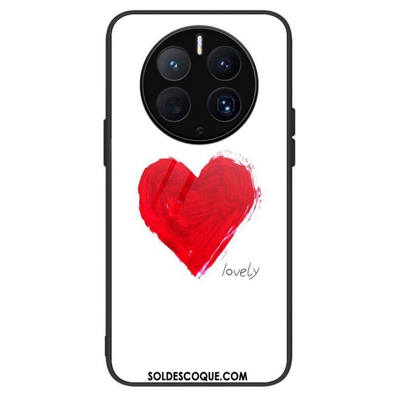 Coque Huawei Mate 50 Pro Verre Trempé Coeur