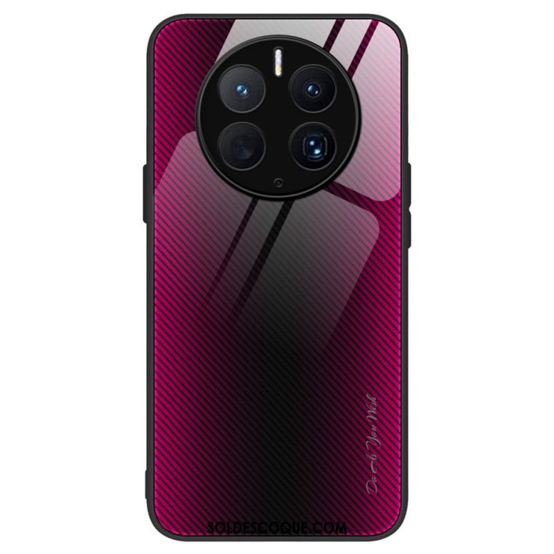 Coque Huawei Mate 50 Pro Verre Trempé Fibre Carbone