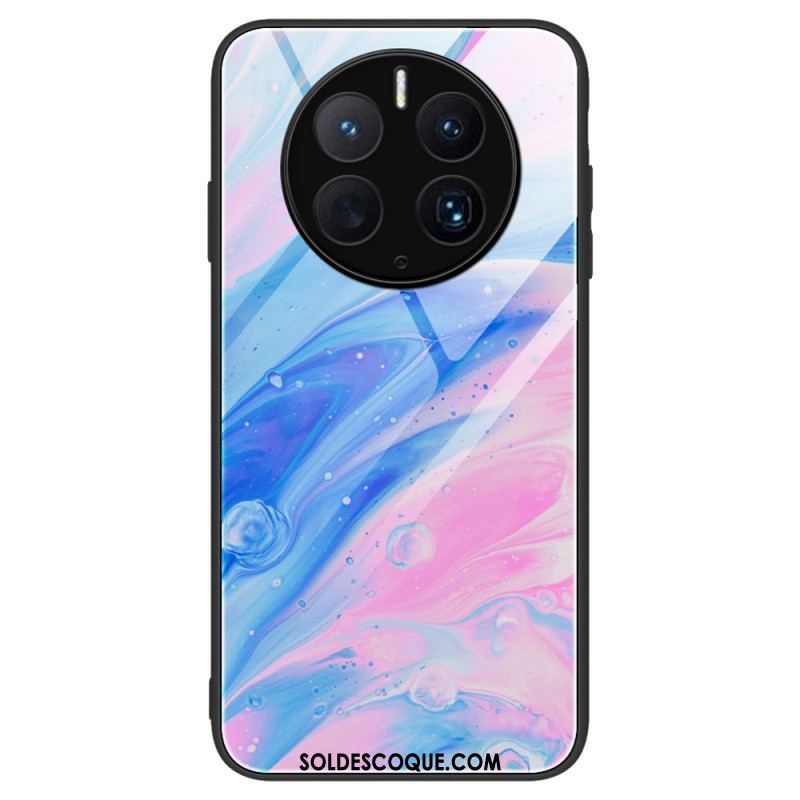 Coque Huawei Mate 50 Pro Verre Trempé Marbre Stylé